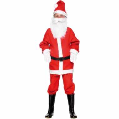 Kerstman carnavalpak kinderen