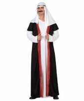 Carnaval feest arabische prins sjeik verkleedcarnavalpak voor heren