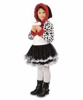 Meisjes dalmatier hond carnavalpak