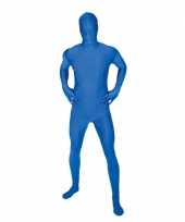 Morphsuit carnavalpak blauw